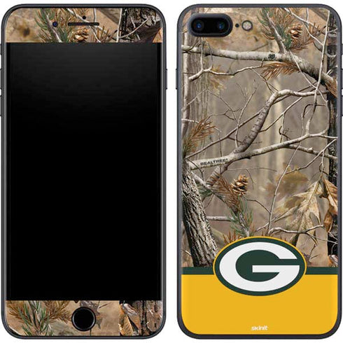 NFL Realtree Camo Green Bay Packers iPhone 8 Plus Skin