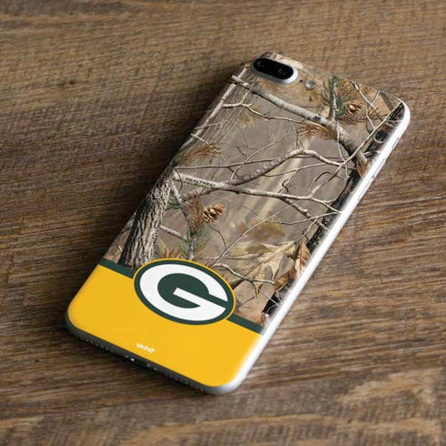 NFL Realtree Camo Green Bay Packers iPhone 8 Plus Skin