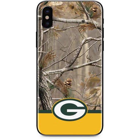NFL Realtree Camo Green Bay Packers iPhone X Skin