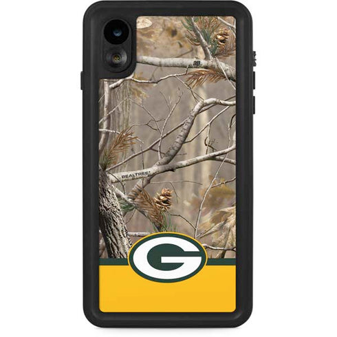 NFL Realtree Camo Green Bay Packers iPhone XR Waterproof Case