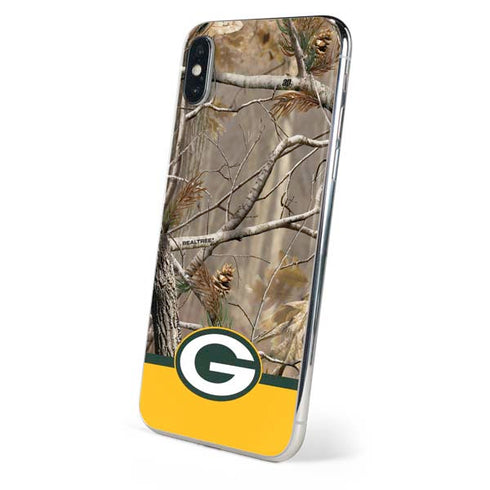 NFL Realtree Camo Green Bay Packers iPhone XS Skin