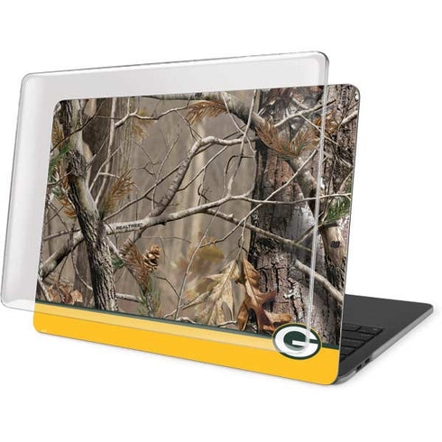 NFL Realtree Camo Green Bay Packers MacBook Pro 16in (2019-20) Case plus Skin