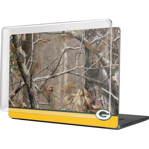 NFL Realtree Camo Green Bay Packers MacBook Pro 16in (2021-25) Case plus Skin