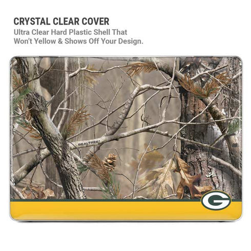 NFL Realtree Camo Green Bay Packers MacBook Pro 16in (2021-25) Case plus Skin