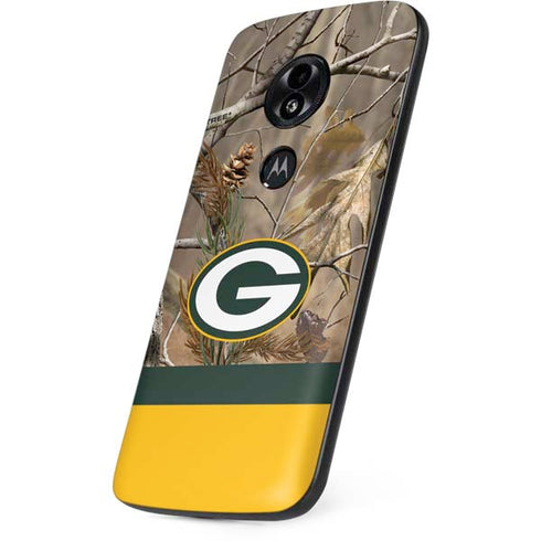 NFL Realtree Camo Green Bay Packers Moto E5 Play Skin