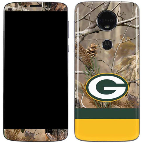 NFL Realtree Camo Green Bay Packers Moto E5 Plus Skin
