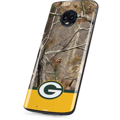NFL Realtree Camo Green Bay Packers Moto G6 Skin