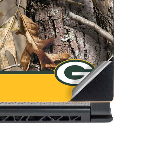 NFL Realtree Camo Green Bay Packers MSI GS65 Stealth Laptop Skin