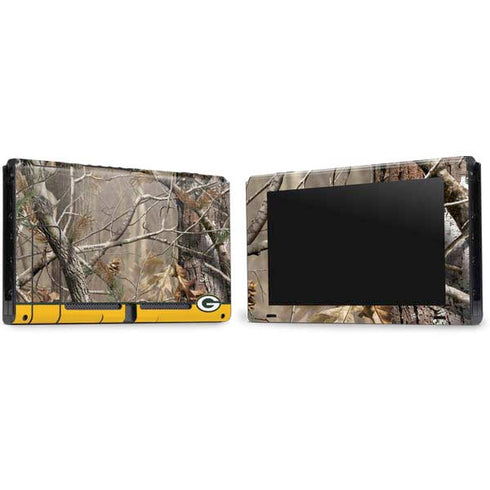 NFL Realtree Camo Green Bay Packers Nintendo Switch Bundle Skin