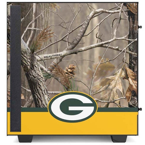 NFL Realtree Camo Green Bay Packers NZXT H510 Compact ATX Mid-Tower Case Skin