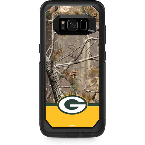 NFL Realtree Camo Green Bay Packers Otterbox Commuter Galaxy Skin