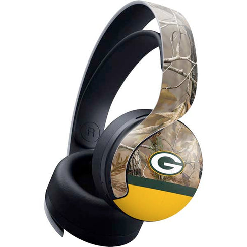 NFL Realtree Camo Green Bay Packers PULSE 3D Wireless Headset for PS5 Skin