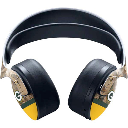 NFL Realtree Camo Green Bay Packers PULSE 3D Wireless Headset for PS5 Skin