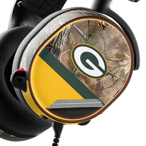 NFL Realtree Camo Green Bay Packers SteelSeries Arctis 3 Skin