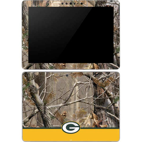NFL Realtree Camo Green Bay Packers Surface Go Skin