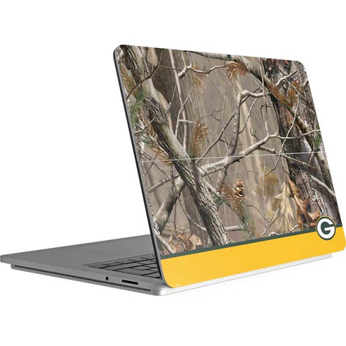 NFL Realtree Camo Green Bay Packers Surface Laptop Studio Skin