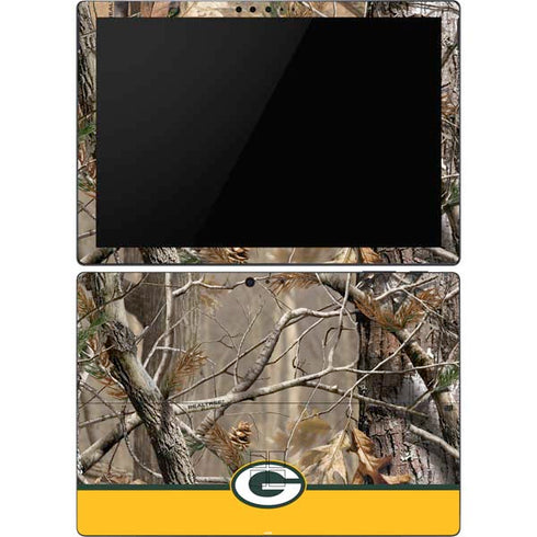 NFL Realtree Camo Green Bay Packers Surface Pro 6 Skin