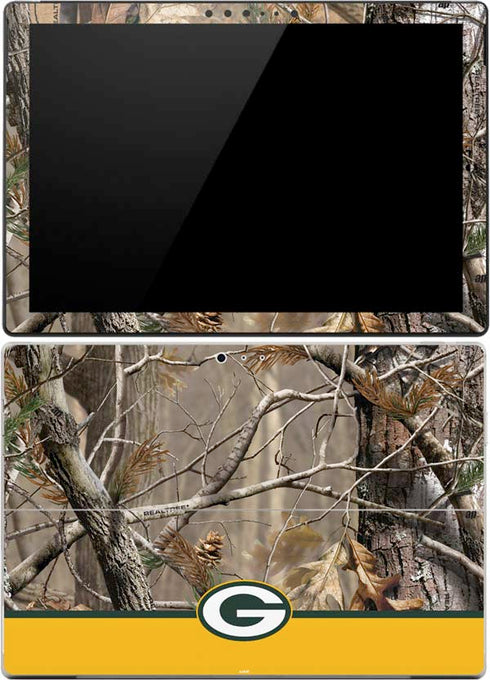 NFL Realtree Camo Green Bay Packers Surface Pro (2017) Skin