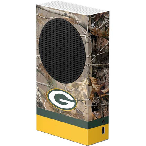 NFL Realtree Camo Green Bay Packers Xbox Series S Console Skin