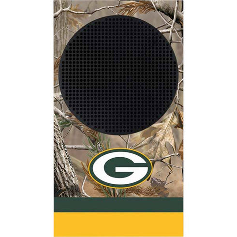 NFL Realtree Camo Green Bay Packers Xbox Series S Console Skin