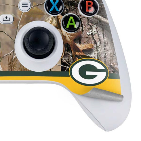 NFL Realtree Camo Green Bay Packers Xbox Series S Controller Skin