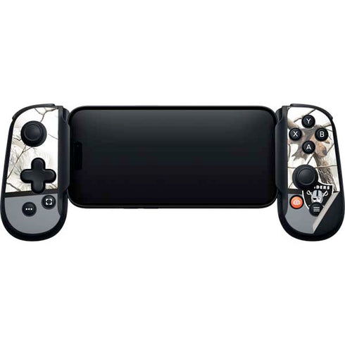NFL Realtree Camo Las Vegas Raiders Backbone One for iPhone Game Controller Skin