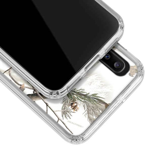 NFL Realtree Camo Las Vegas Raiders Galaxy A30 Clear Case