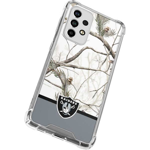 NFL Realtree Camo Las Vegas Raiders Galaxy A33 5G Clear Case