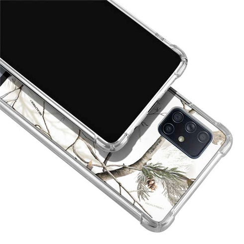 NFL Realtree Camo Las Vegas Raiders Galaxy A71 5G Clear Case