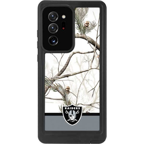 NFL Realtree Camo Las Vegas Raiders Galaxy Note20 Ultra 5G Waterproof Case