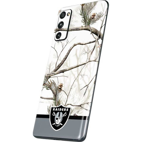 NFL Realtree Camo Las Vegas Raiders Galaxy S20 Fan Edition Skin
