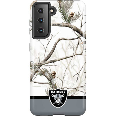 NFL Realtree Camo Las Vegas Raiders Galaxy S21 5G Pro Case