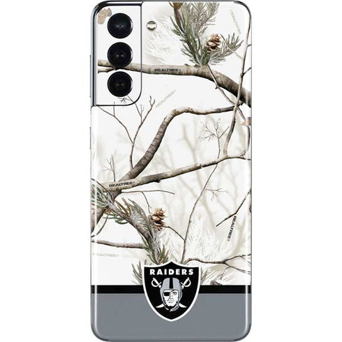 NFL Realtree Camo Las Vegas Raiders Galaxy S21 5G Skin