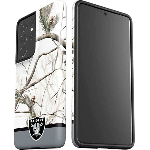 NFL Realtree Camo Las Vegas Raiders Galaxy S21 Ultra 5G Pro Case
