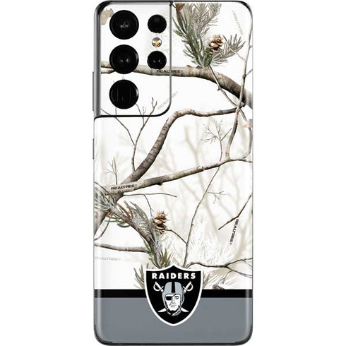 NFL Realtree Camo Las Vegas Raiders Galaxy S21 Ultra 5G Skin