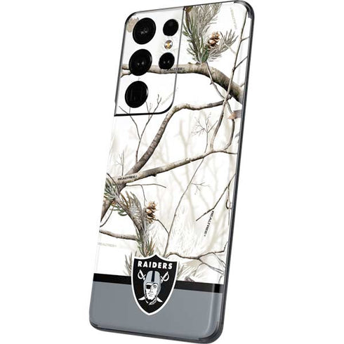 NFL Realtree Camo Las Vegas Raiders Galaxy S21 Ultra 5G Skin