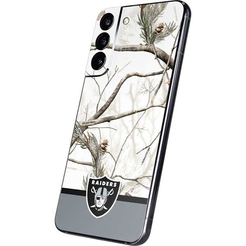 NFL Realtree Camo Las Vegas Raiders Galaxy S22 Plus Skin
