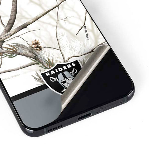 NFL Realtree Camo Las Vegas Raiders Galaxy S22 Plus Skin