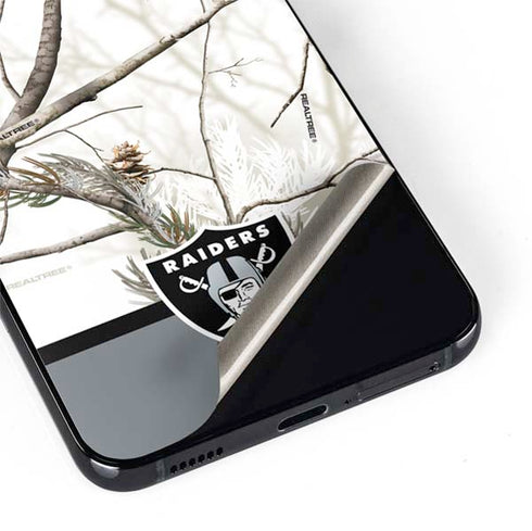 NFL Realtree Camo Las Vegas Raiders Galaxy S22 Skin