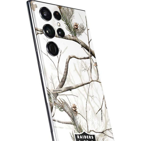 NFL Realtree Camo Las Vegas Raiders Galaxy S22 Ultra Skin