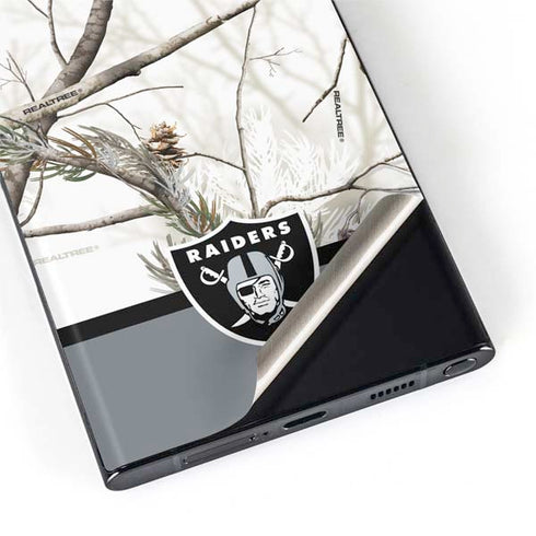 NFL Realtree Camo Las Vegas Raiders Galaxy S22 Ultra Skin