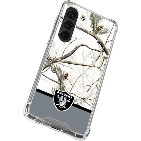 NFL Realtree Camo Las Vegas Raiders Galaxy S23 Clear Case