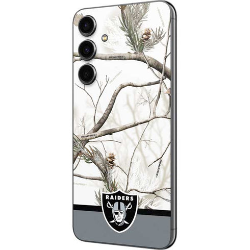 NFL Realtree Camo Las Vegas Raiders Galaxy S23 FE Skin