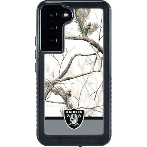 NFL Realtree Camo Las Vegas Raiders Galaxy S23 Plus Waterproof Case