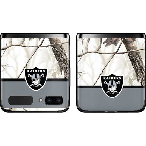 NFL Realtree Camo Las Vegas Raiders Galaxy Z Flip Skin