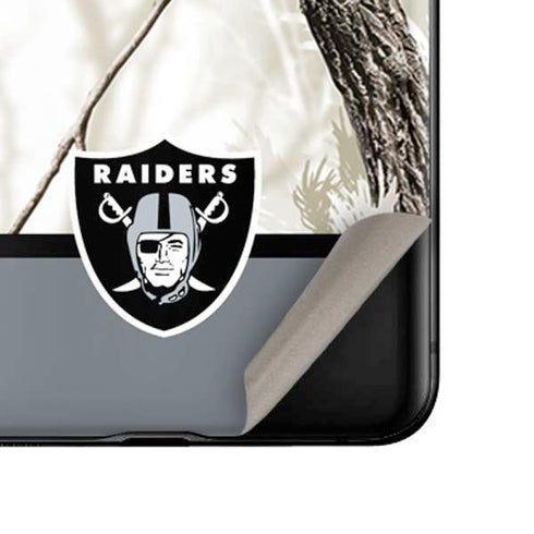 NFL Realtree Camo Las Vegas Raiders Galaxy Z Flip Skin