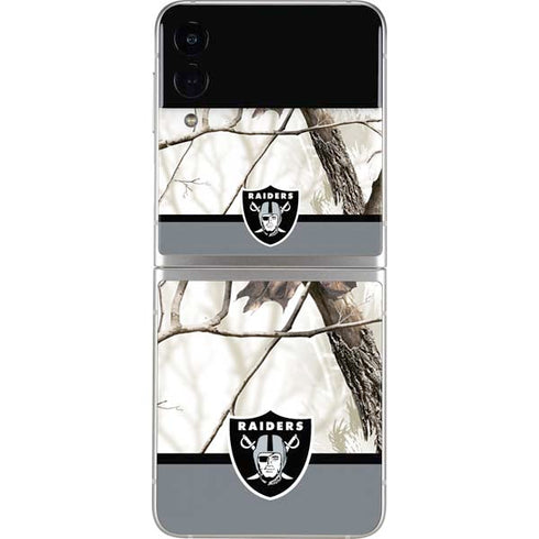 NFL Realtree Camo Las Vegas Raiders Galaxy Z Flip3 5G Skin