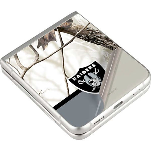 NFL Realtree Camo Las Vegas Raiders Galaxy Z Flip3 5G Skin