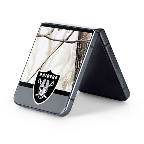 NFL Realtree Camo Las Vegas Raiders Galaxy Z Flip5 5G Skin