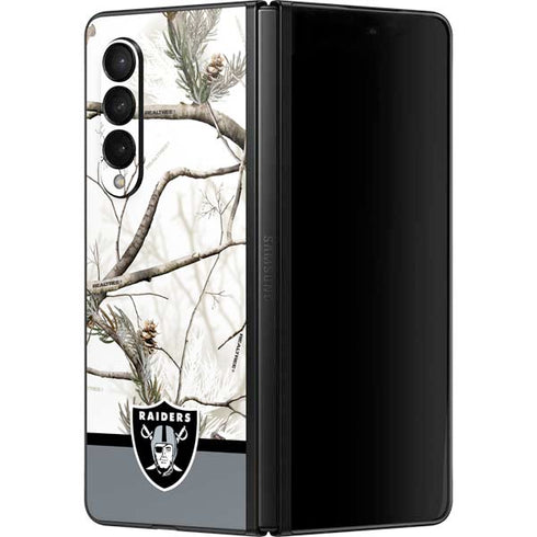 NFL Realtree Camo Las Vegas Raiders Galaxy Z Fold3 5G Skin